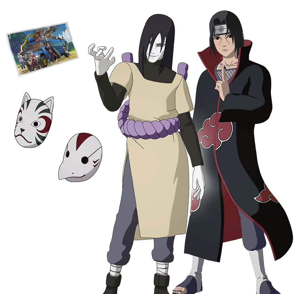 LOTE ITACHI Y OROCHIMARU