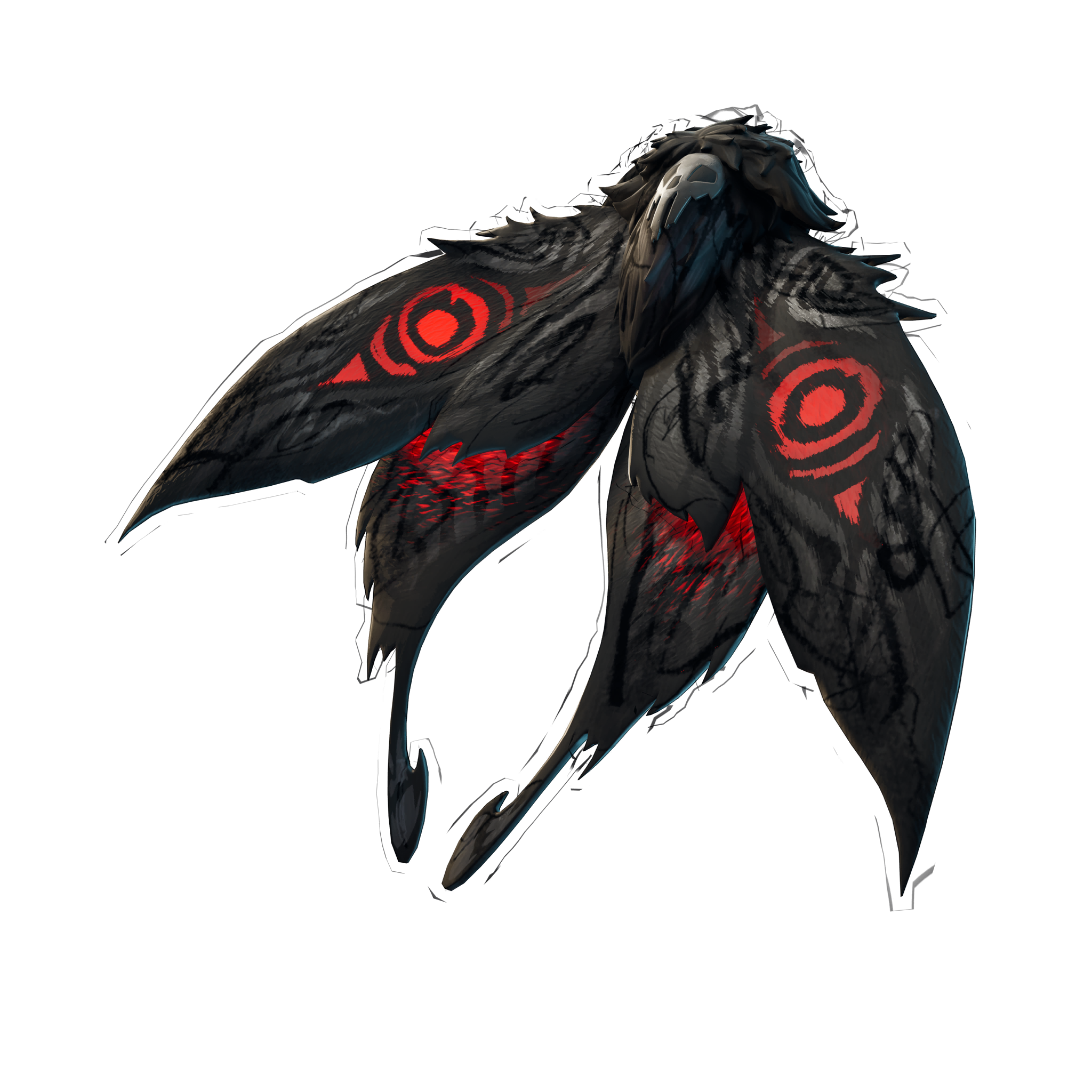 Moth Eye Wings