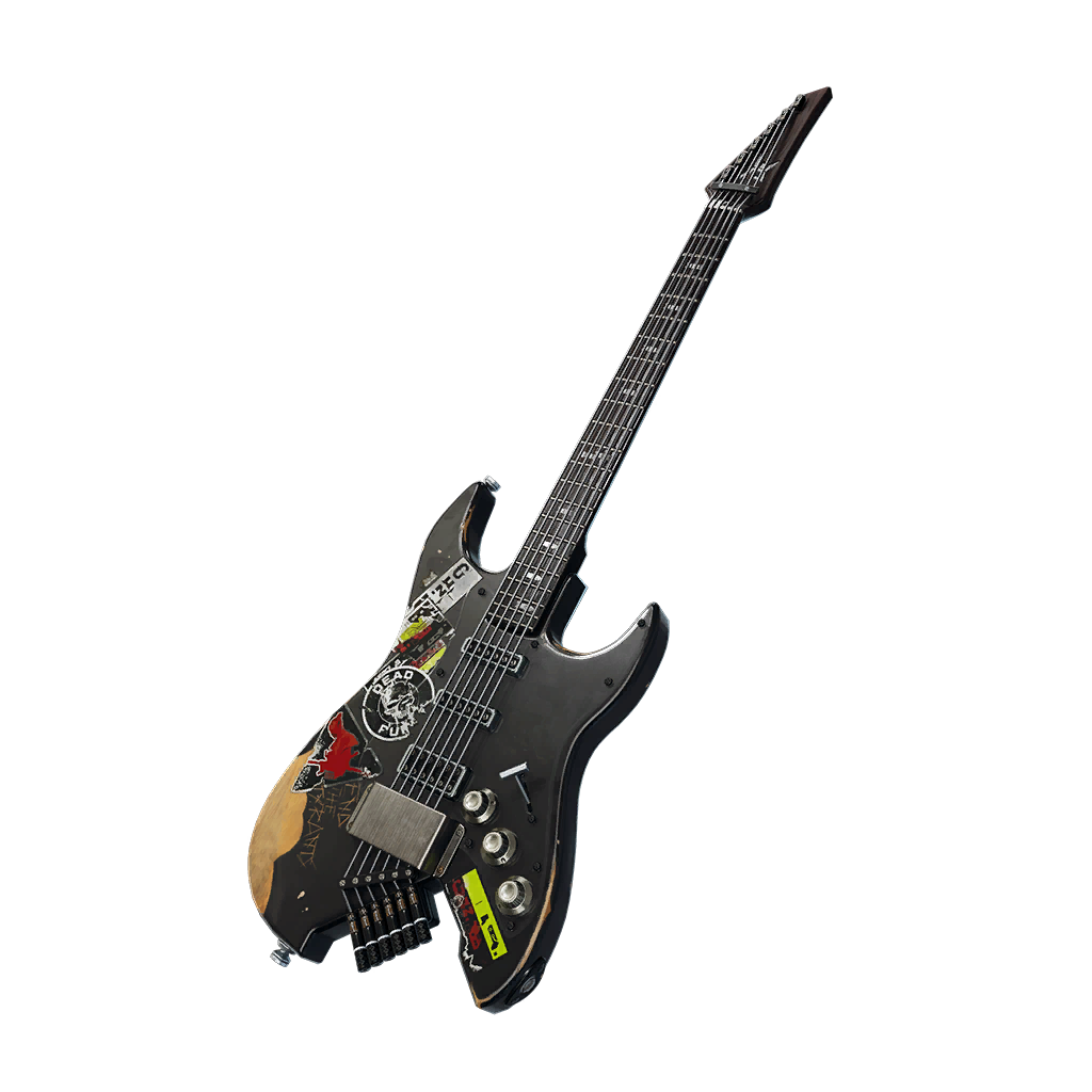 ジョニー・シルヴァーハンドのギター（ゲーミングレジェンズ バックアクセサリー）800 V-Bucks - フォートナイト