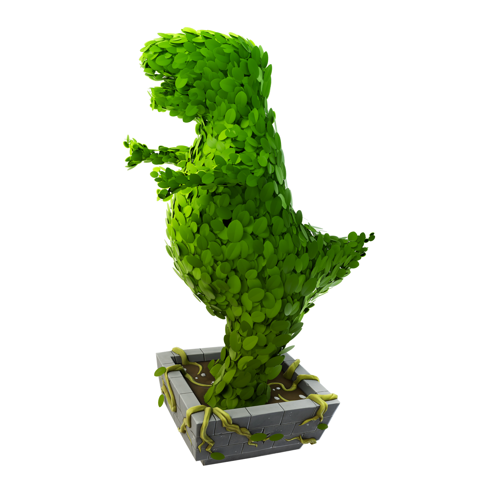 ティラノサウルス・トピアリー（レア バックアクセサリー）300 V-Bucks - フォートナイト