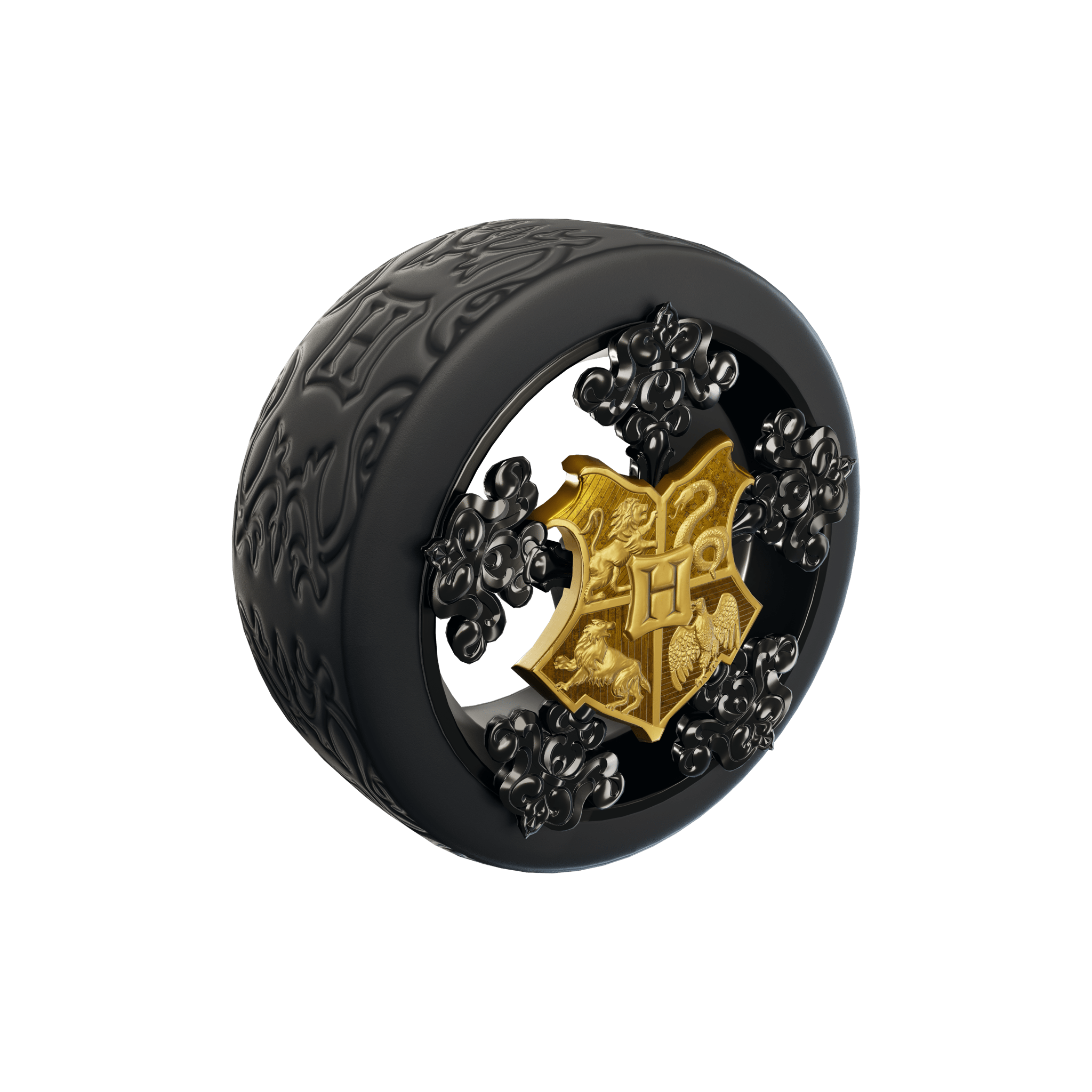 Ruedas Escudo de Hogwarts