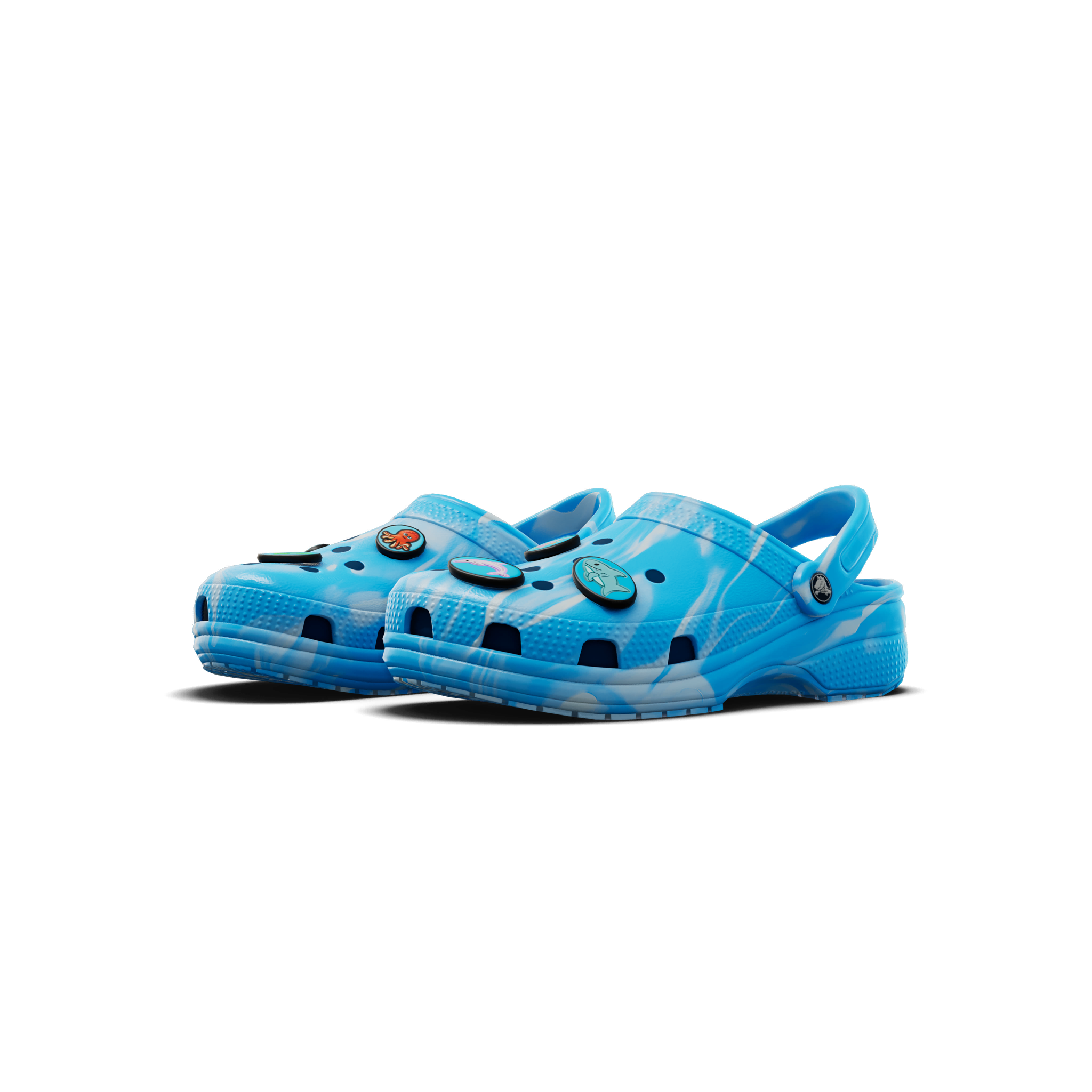 Crocs Classic Marbled Clog ‘Tinted Glass’