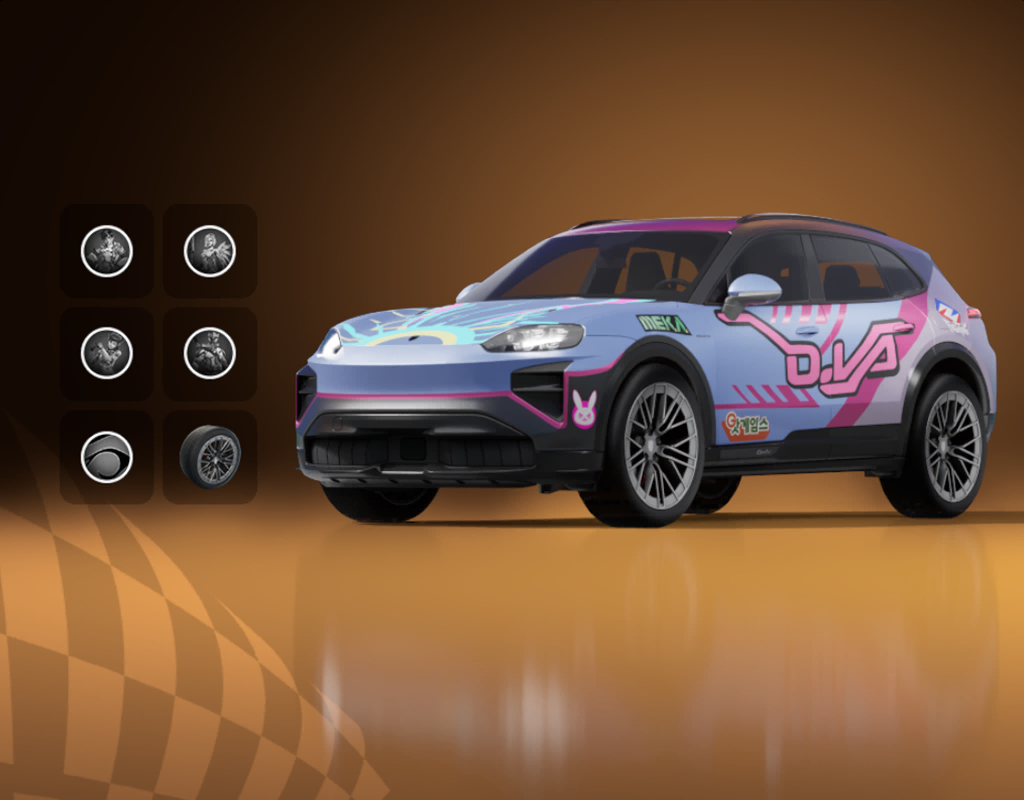 Porsche Cayenne Turbo Electric + 鬥陣特攻