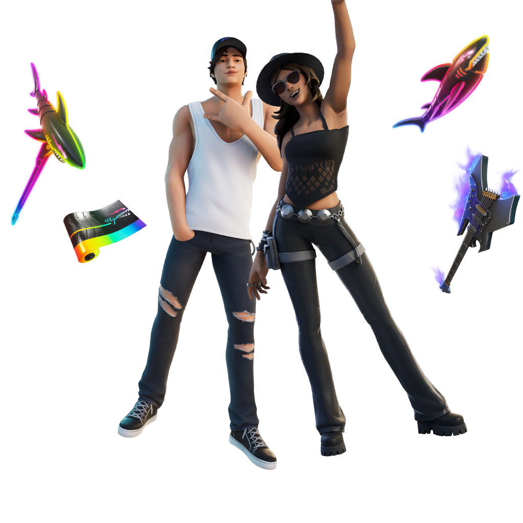 COACHELLAでロックンロール バンドル（エピック バンドル）2,800 V-Bucks - フォートナイト