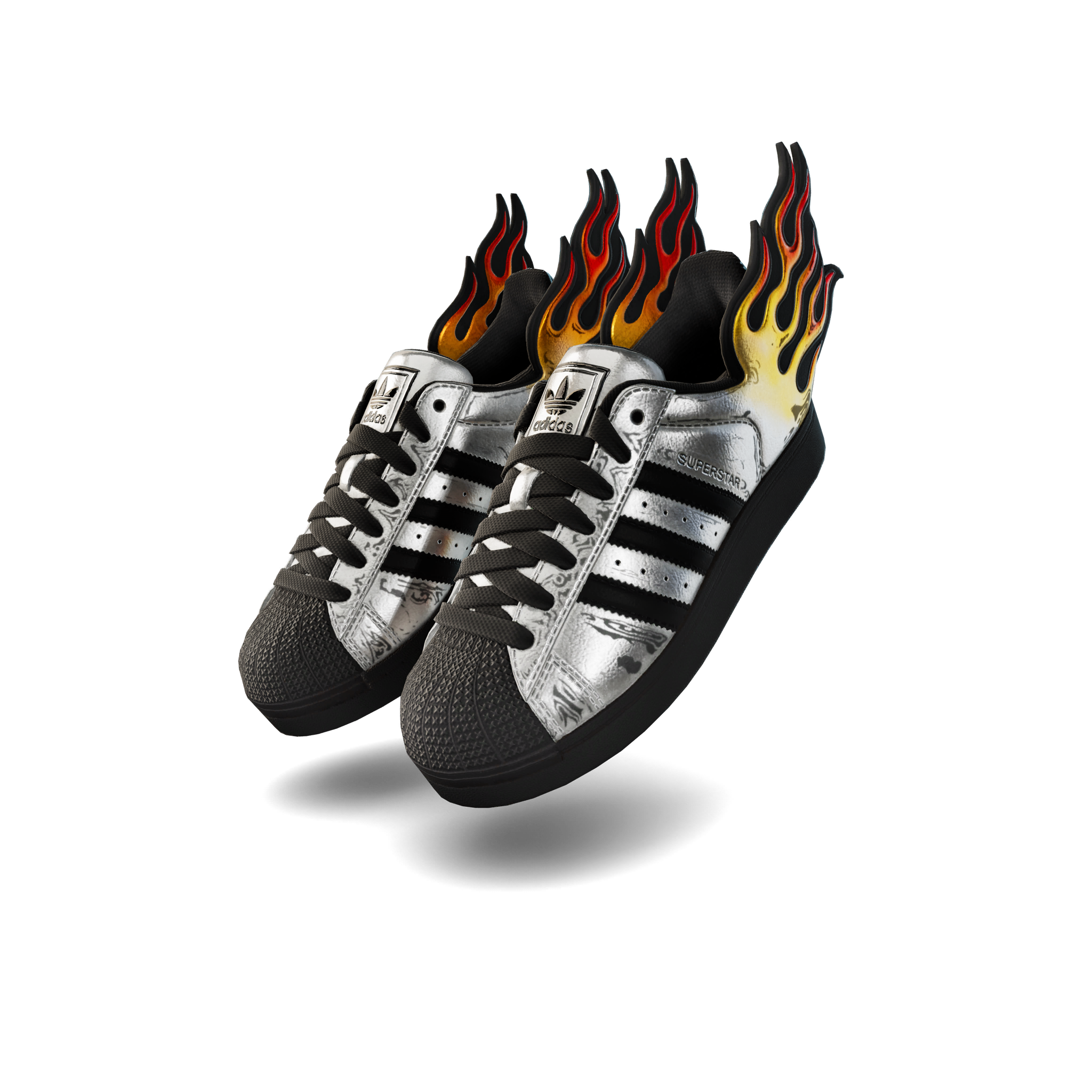 adidas JS Superstar ‘Flames’