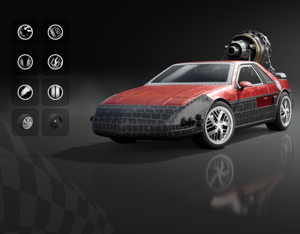 Bộ Quà Pontiac Fiero Trong Fast & Furious