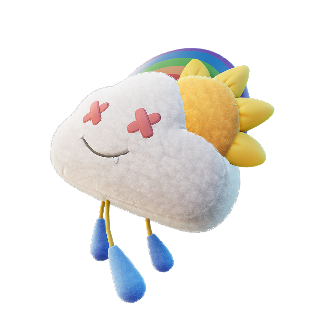 ファンギー・ファズクラウド（レア バックアクセサリー）400 V-Bucks - フォートナイト