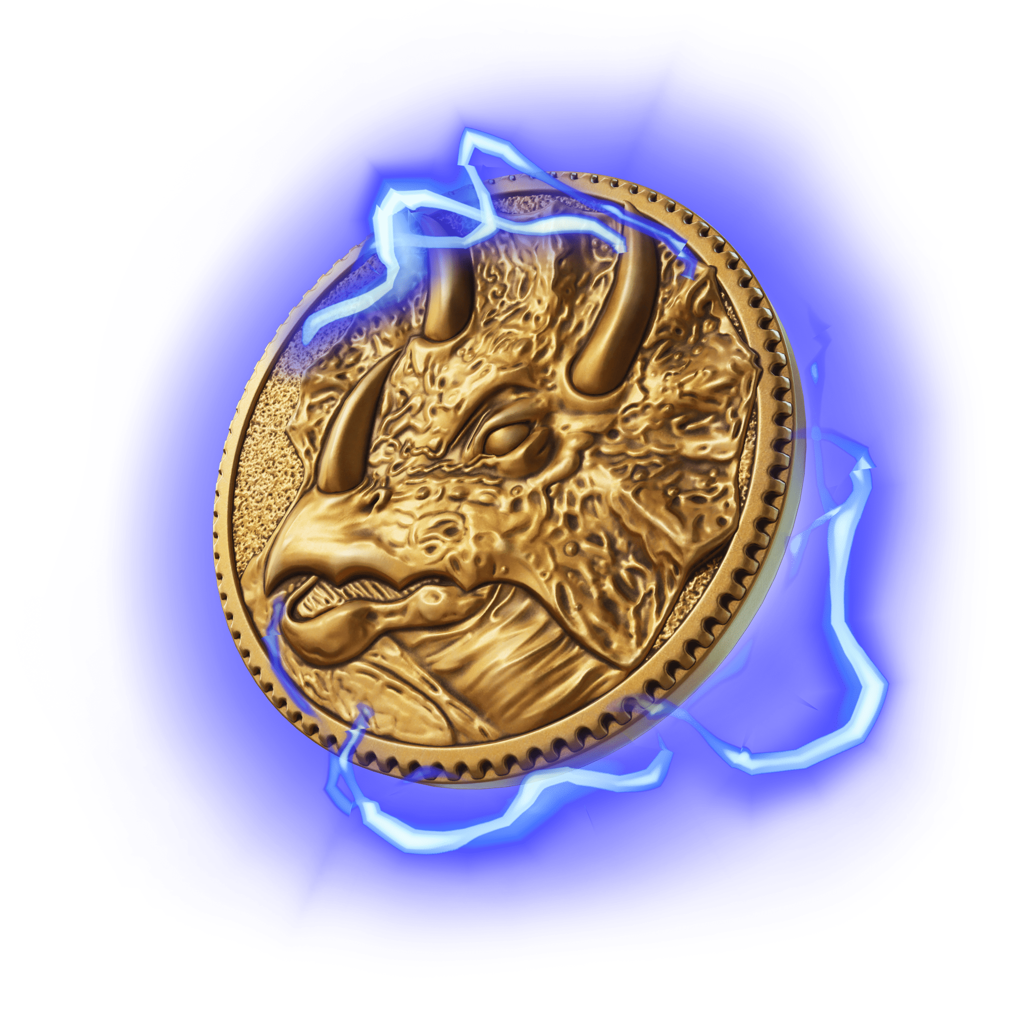 Triceratops Coin Triceratops Coin