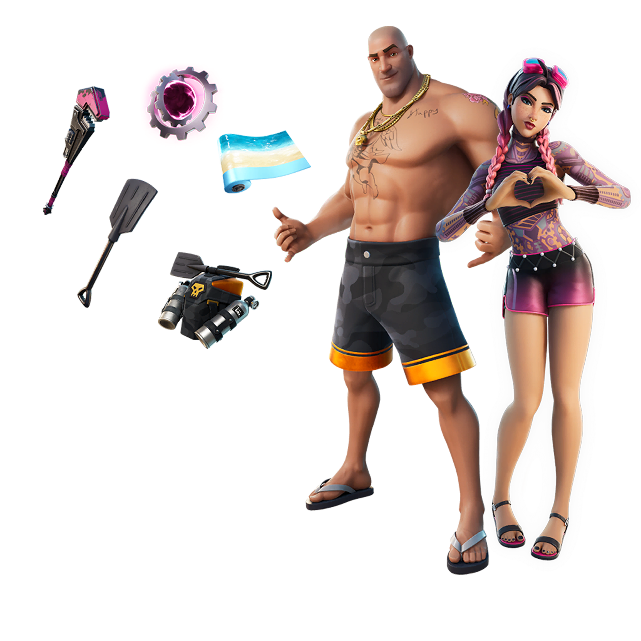 Beach Brutus and Jules Bundle