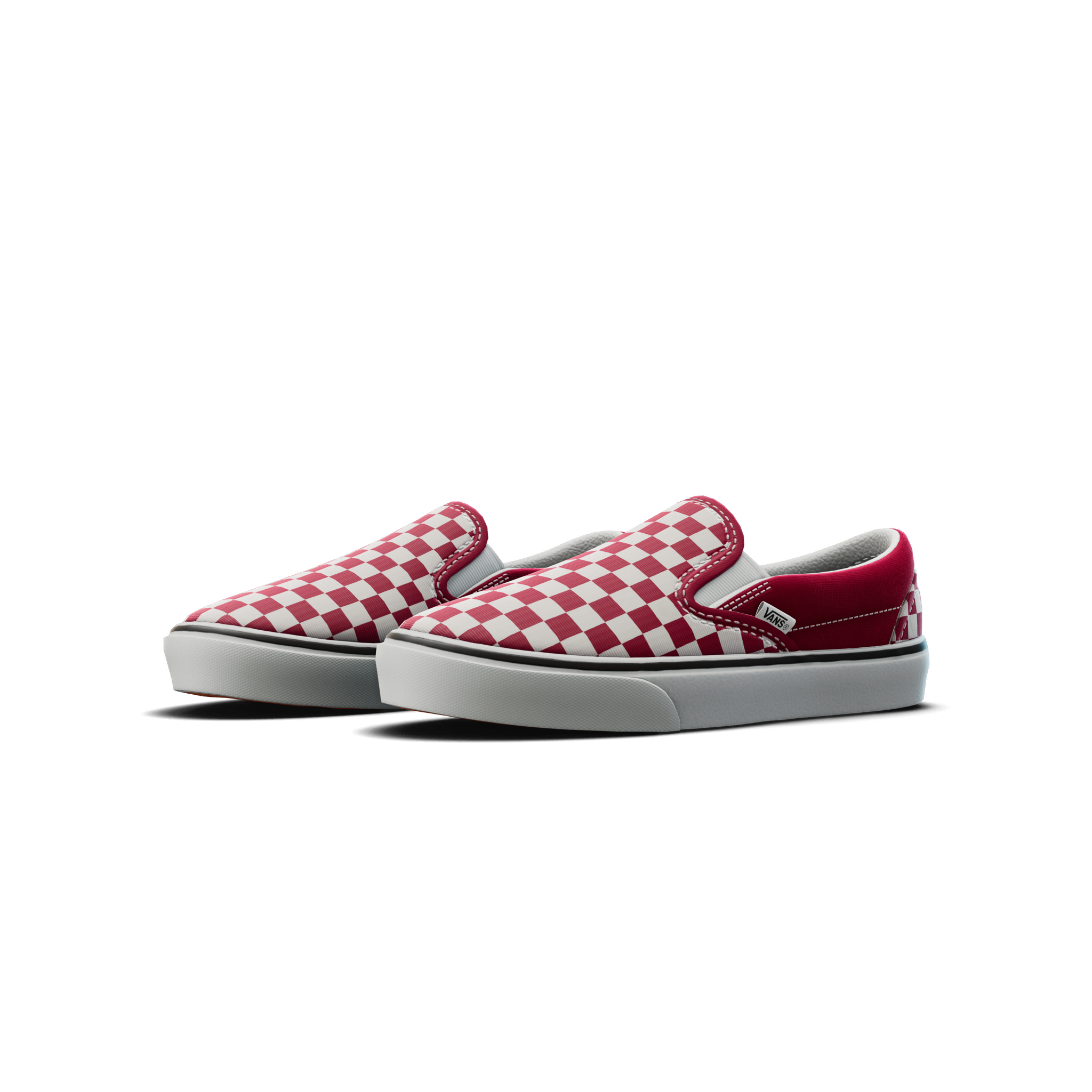 Vans Classic Slip-On Checkerboard 'Chili Pepper'