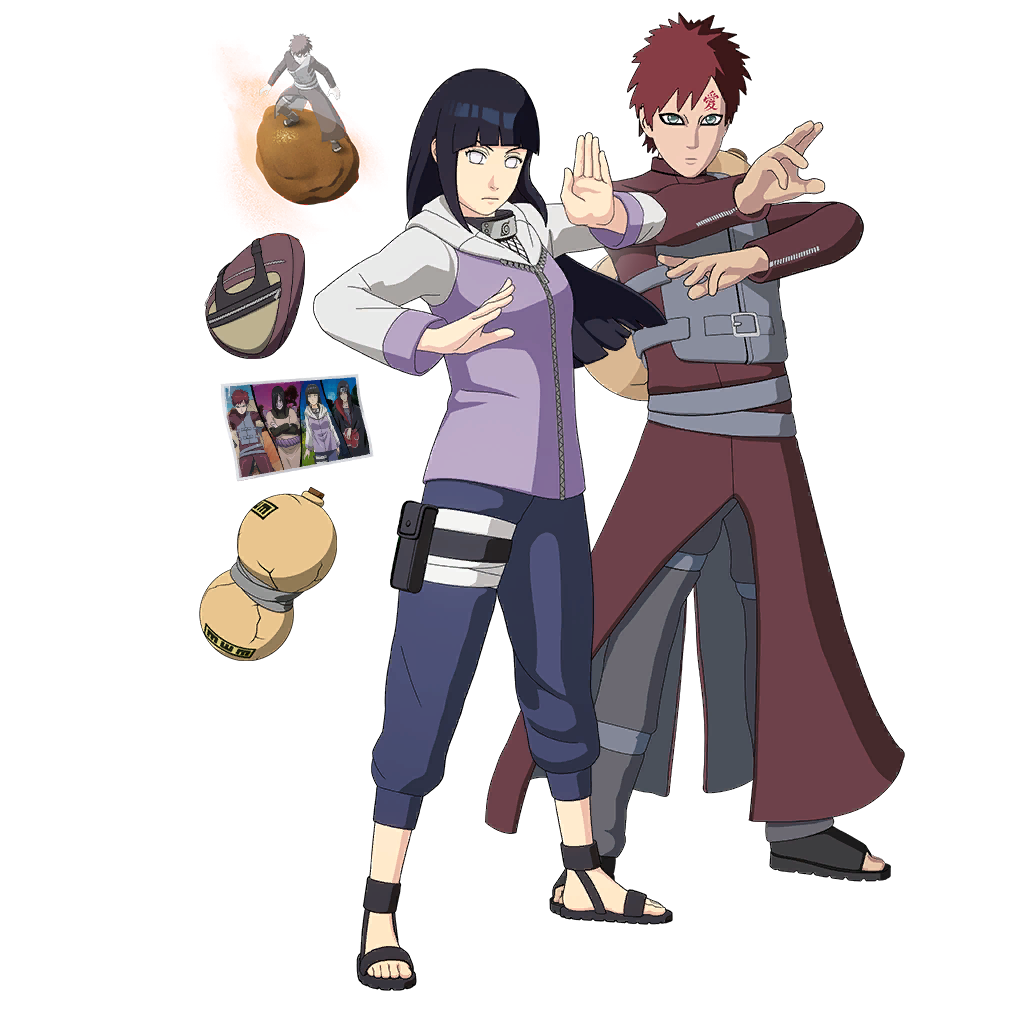 LOTE GAARA Y HINATA