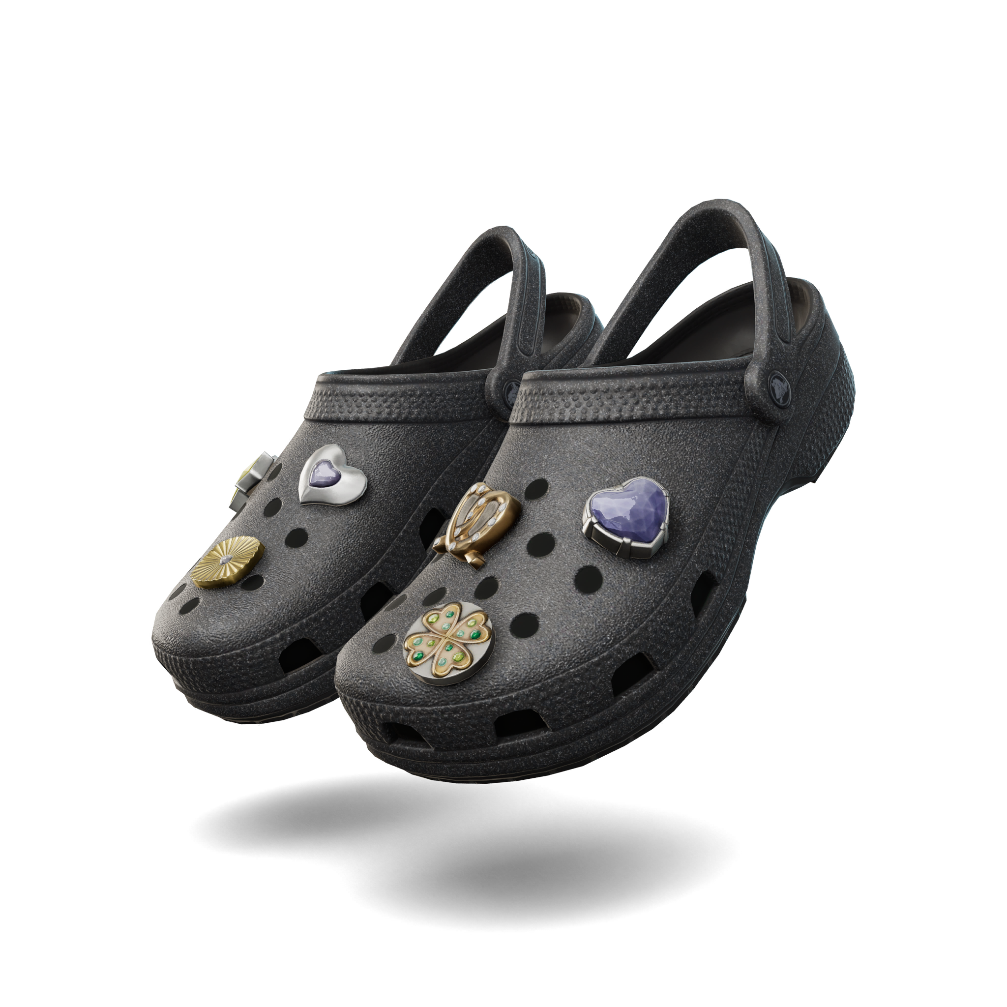 Crocs Classic Glitter Clog ‘Black’