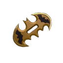Golden Batarang Knucks Fortnite Pickaxe