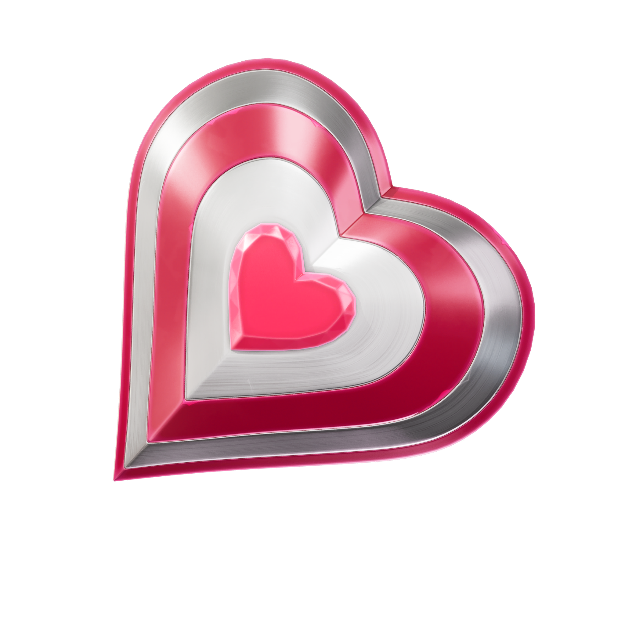 Cuore-scudo riparato