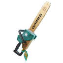 Gold Chainsaw harvesting tool Style