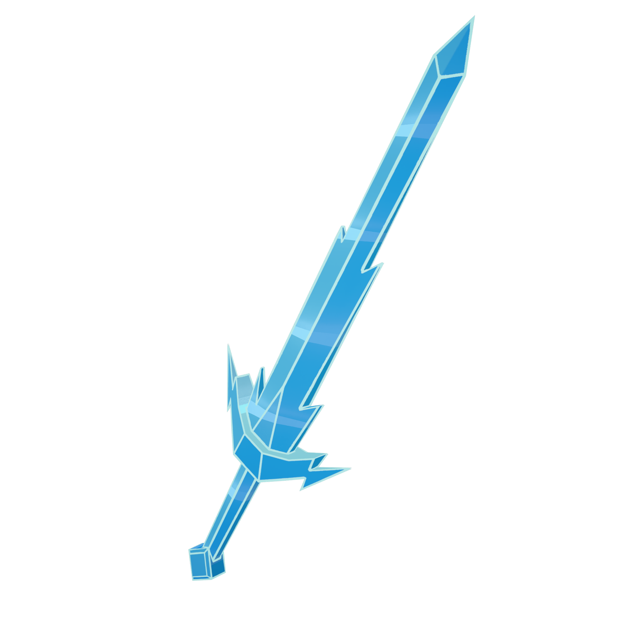 Ice King's Frozen Blade