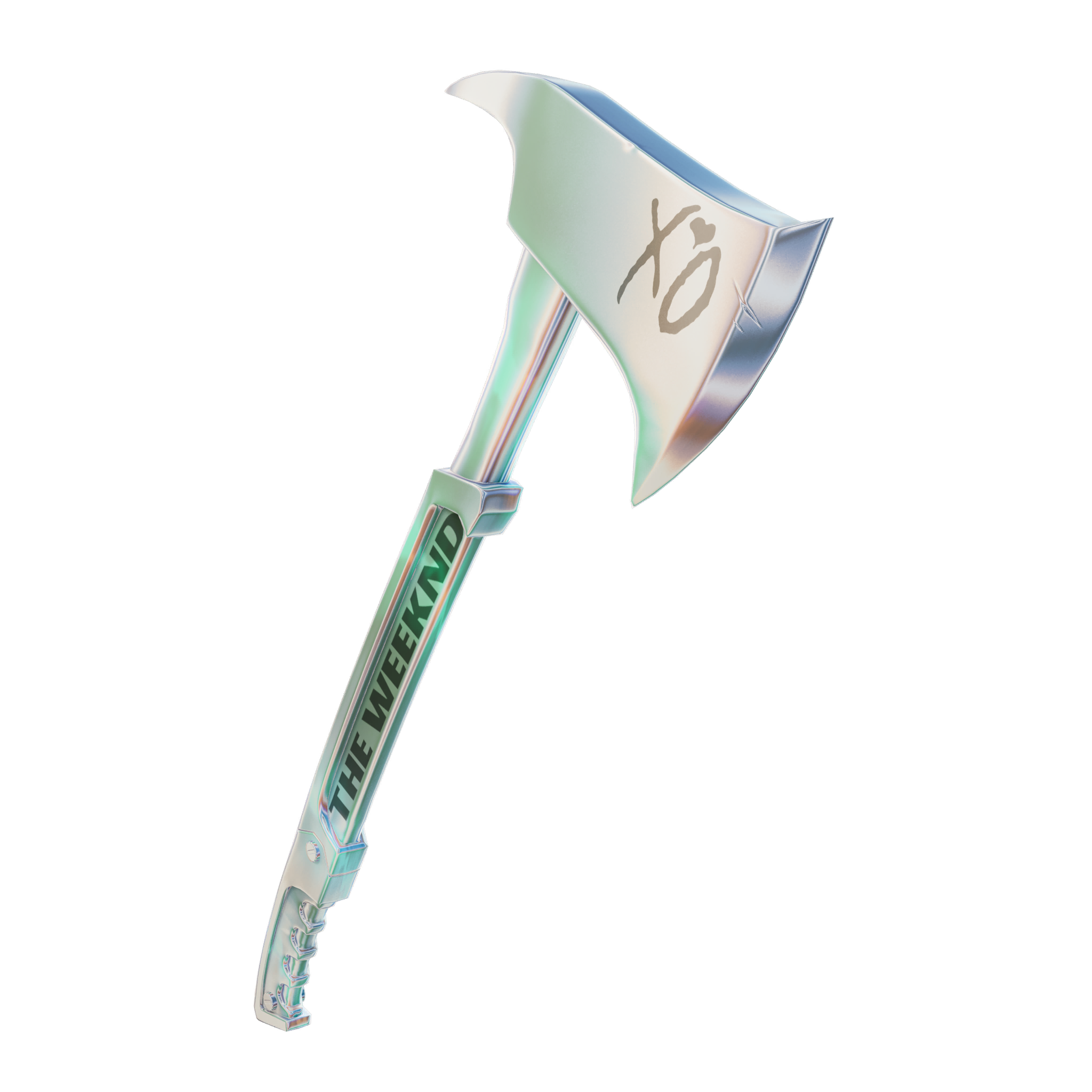 プラチナ aXe-O（アイコンシリーズ ツルハシ）- フォートナイト