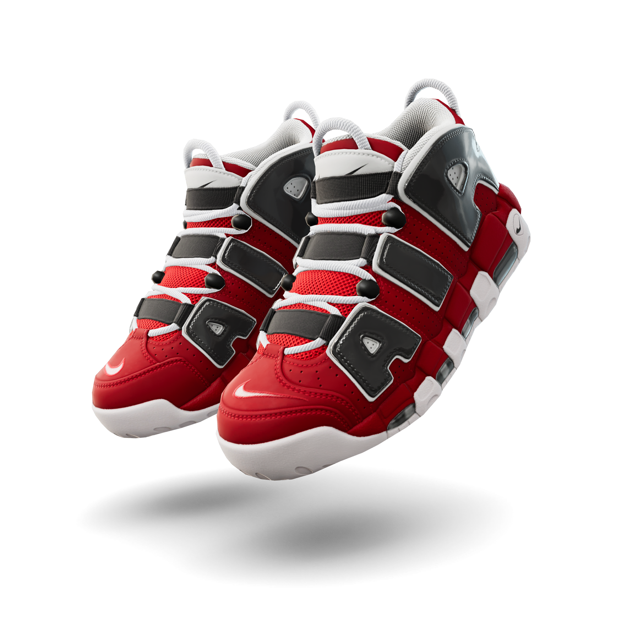 Nike Air More Uptempo 'Varsity Red/White'（アンコモン シューズ）- NIKEシューズセット