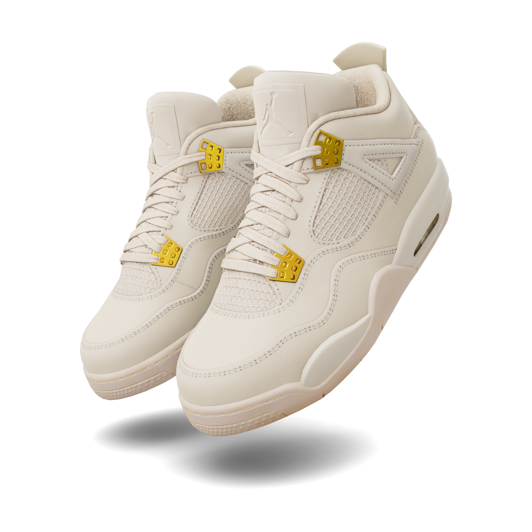 Air Jordan 4 Retro 'Metallic Gold'