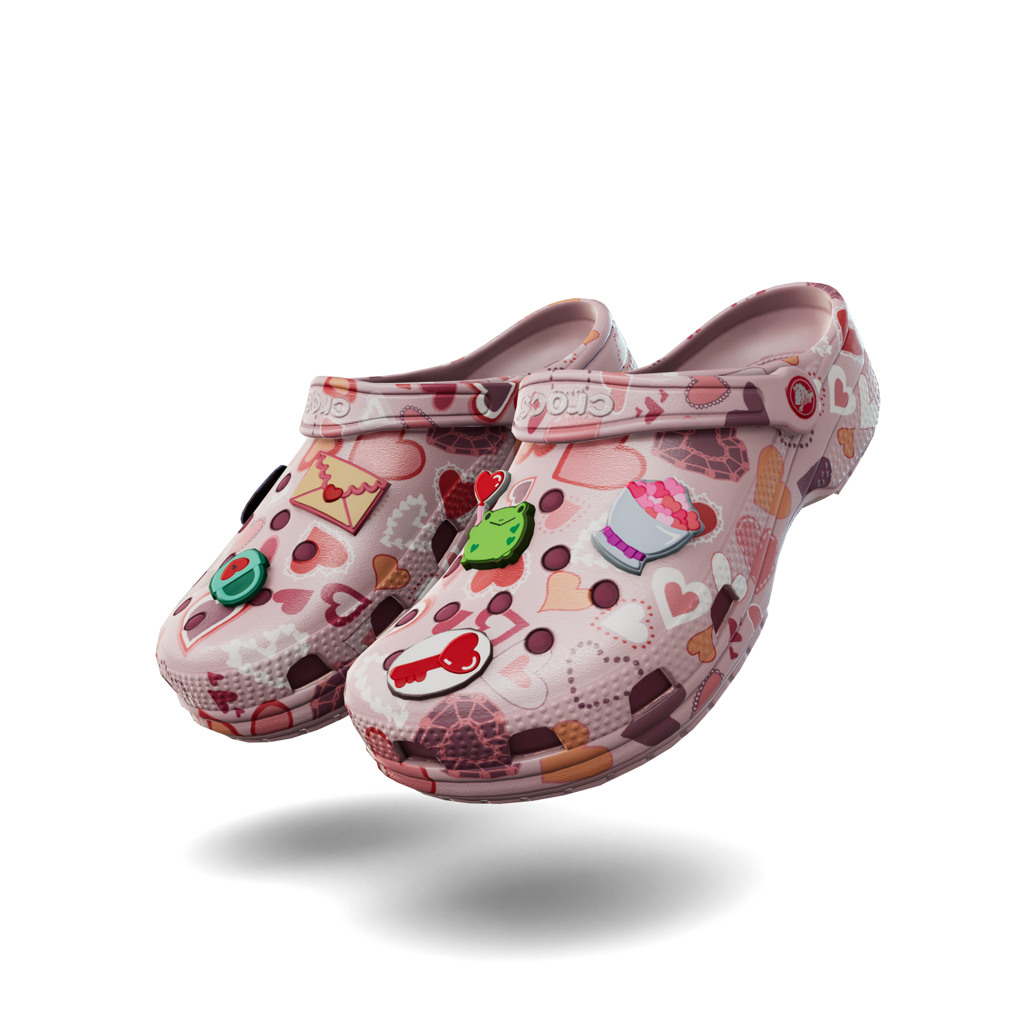Crocs Classic Valentine's Day Clog 'Pink Milk'