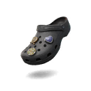 Crocs Classic Glitter Clog 'Black' - mode (chill)
