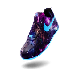 Shoes Nike Air Force 1 'Galaxy' Fortnite Icon Image