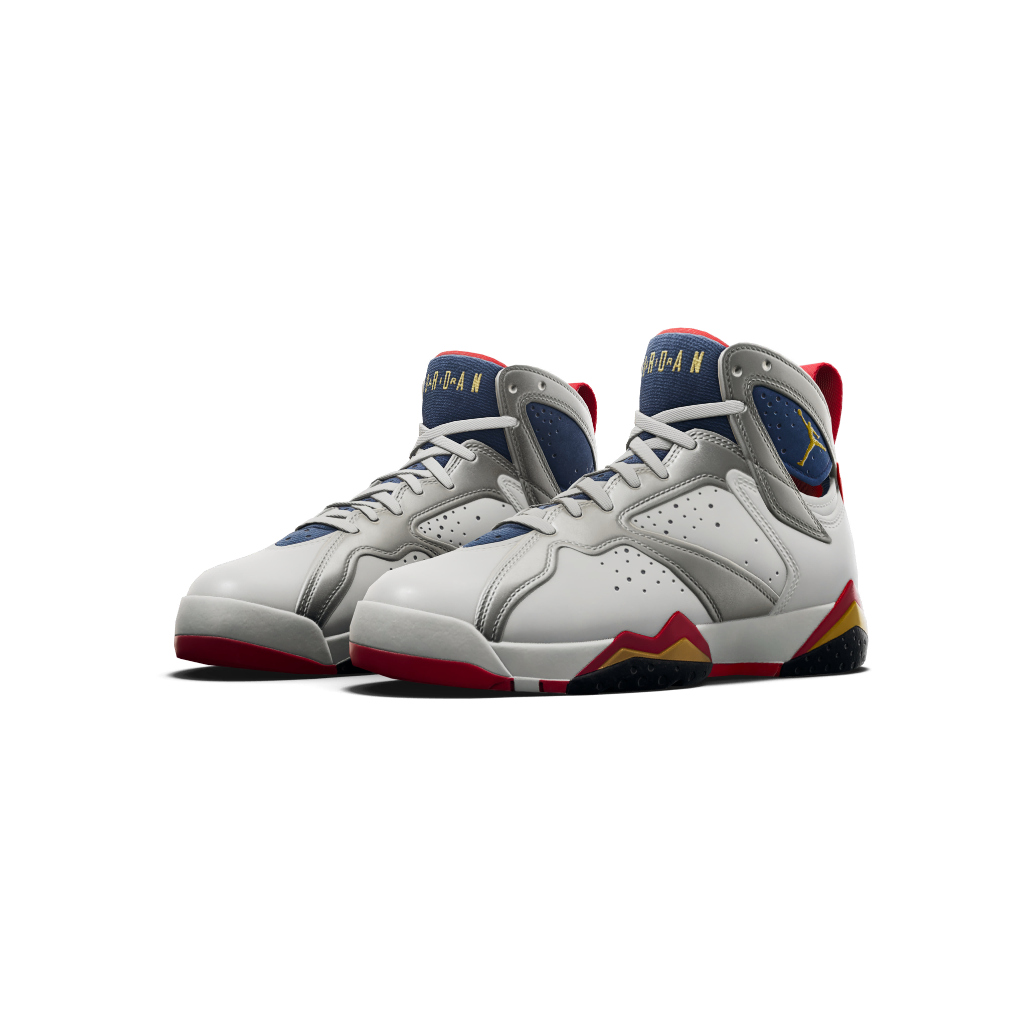 Air Jordan 7 Retro 'White/Metallic Gold'（アンコモン シューズ）- フォートナイト