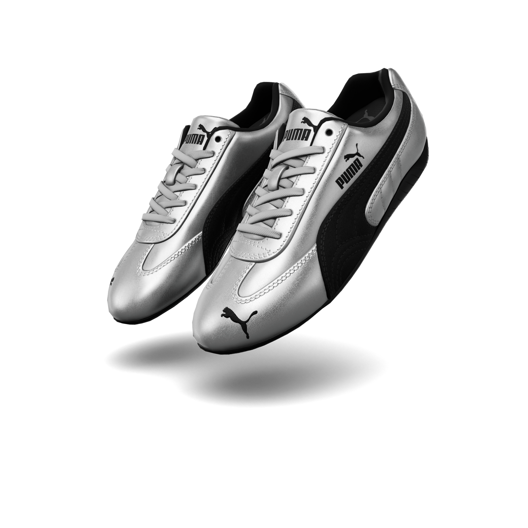PUMA Speedcat Metallic 'Silver/Black'