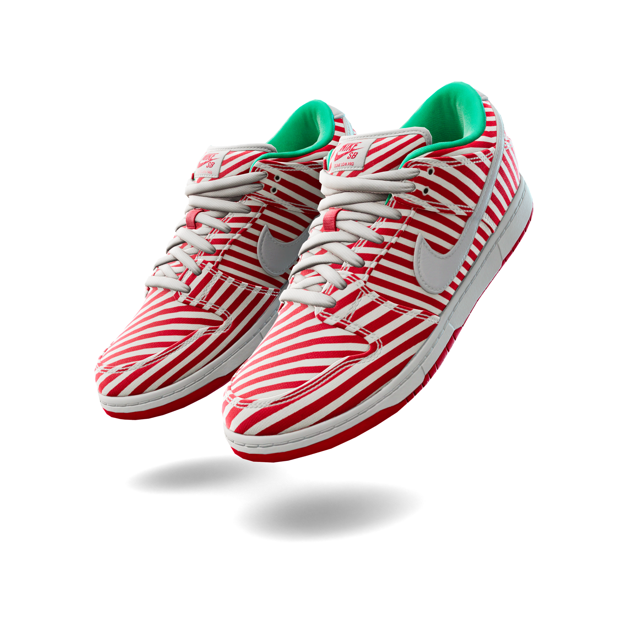 Nike SB Dunk Low "Candy Cane"