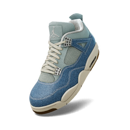 Air Jordan 4 "Sail/Worn Blue"