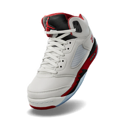 Air Jordan 5 Retro OG "Black Tongue/Fire Red"