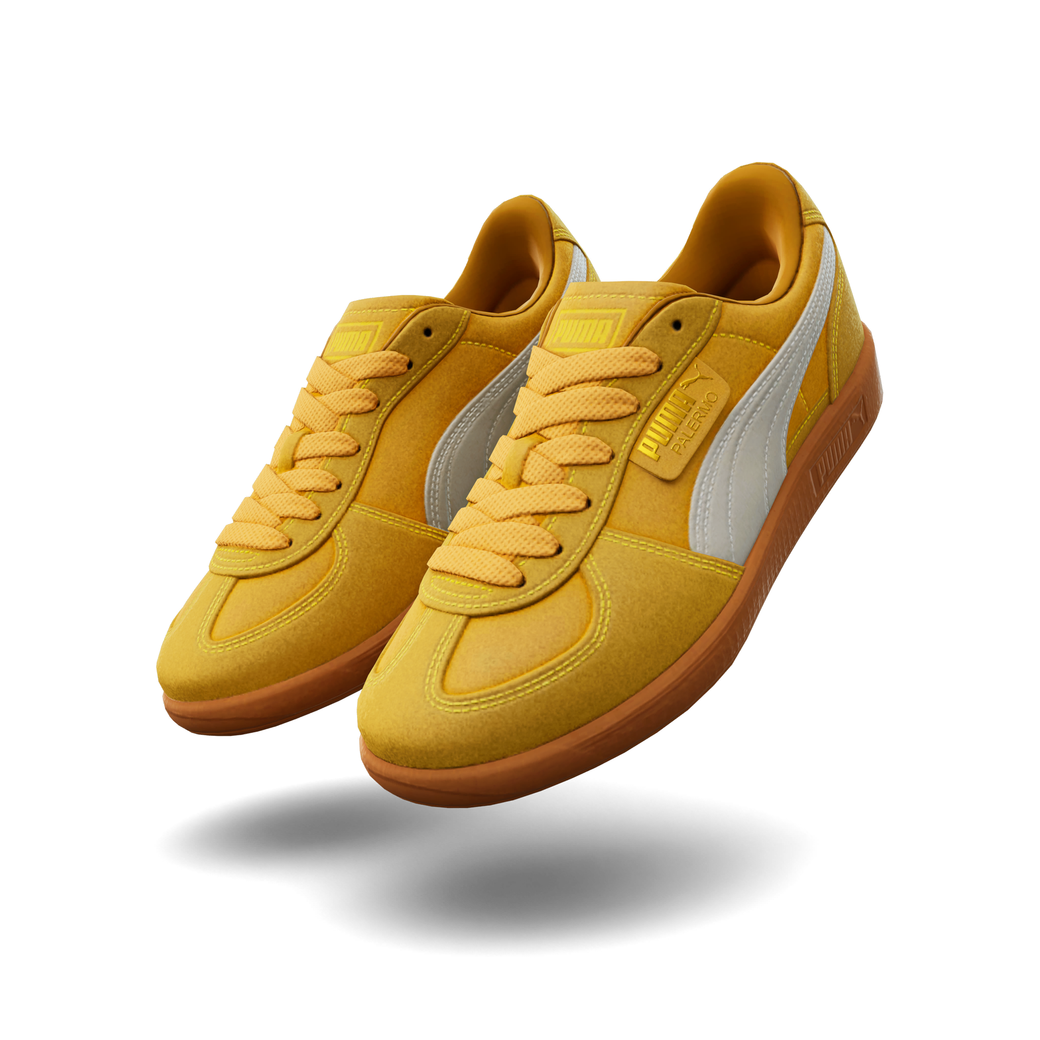 PUMA Palermo 'Yellow Sizzle/Alpine Snow'