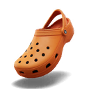 Crocs Classic Clog 'Orange Zing' - Jibbitz (off)