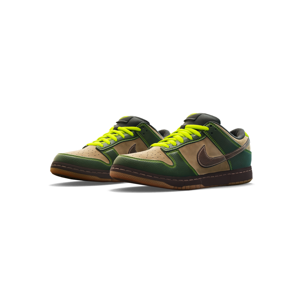 Nike SB Dunk Low "Khaki/Baroque Brown"
