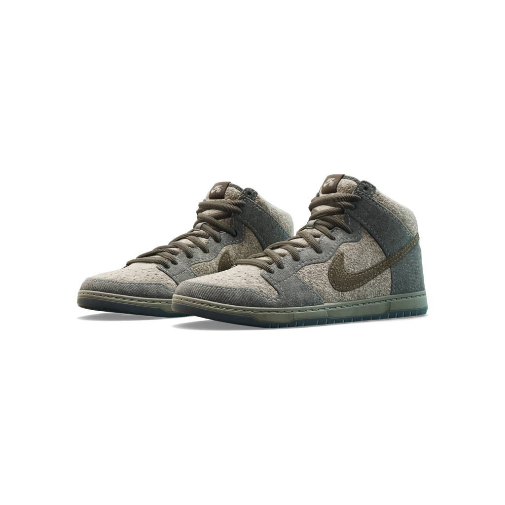 Nike SB Dunk High "Medium Grey/Smoke-Cool Grey"