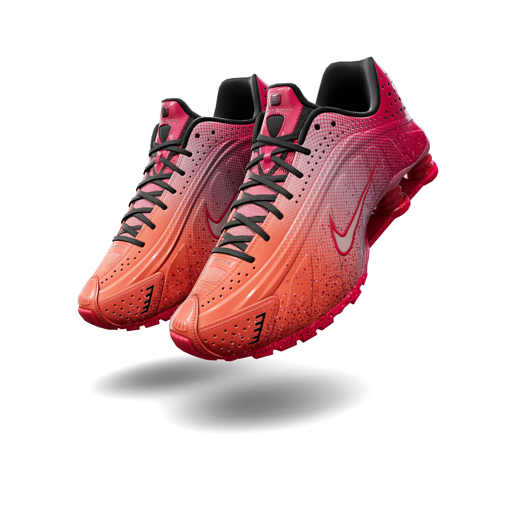 NIKE SHOX R4 "PINK PAINT RUNNERS"