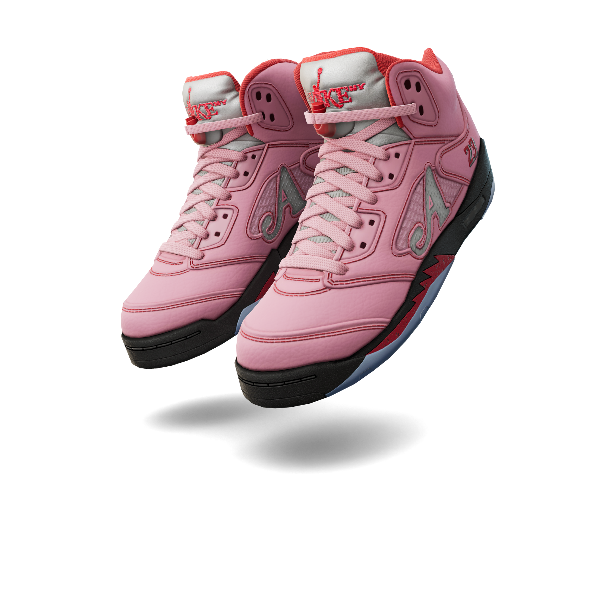 Awake NY x Air Jordan 5 'Boro Arctic Pink'（アンコモン シューズ）- フォートナイト