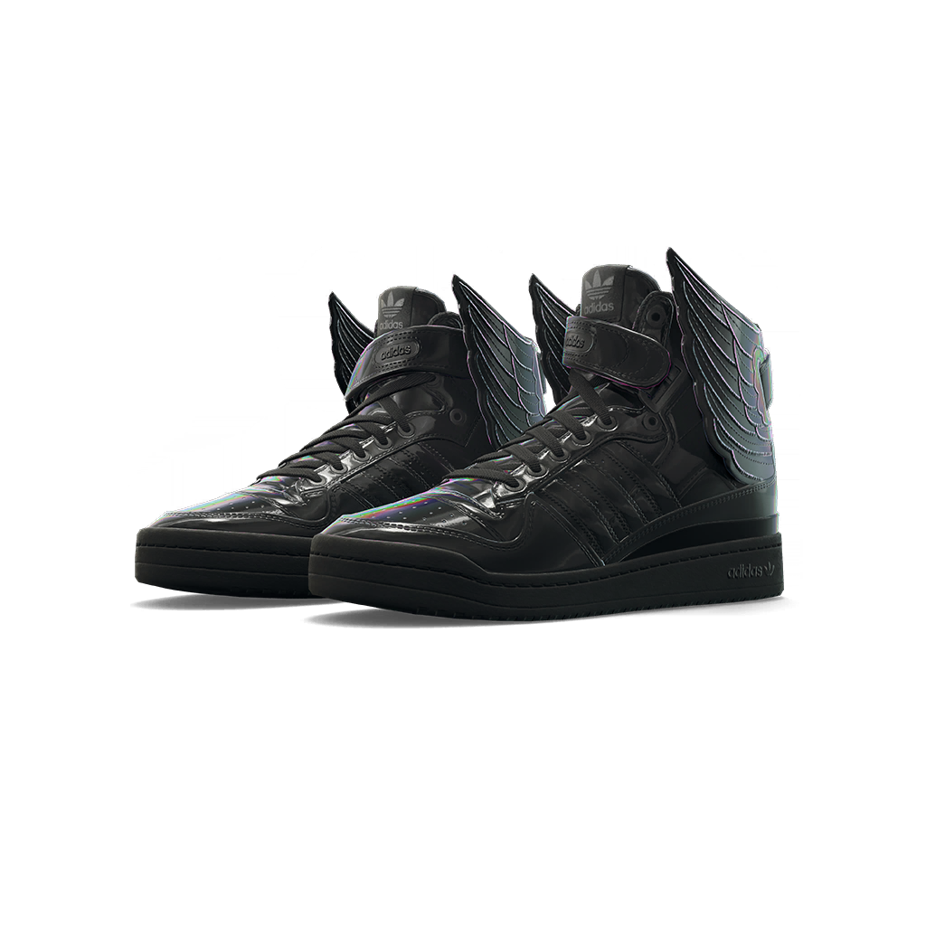 adidas Forum JS Wings 4.0 'Black Opal'