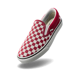 Vans Classic Slip-On Checkerboard "Chili Pepper"