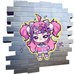 Chibi Ironmouse — Uncommon Spray in Fortnite