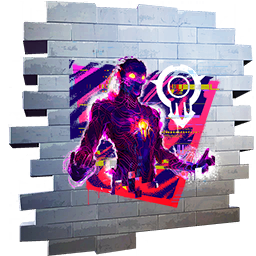 Der formlose Mann Fortnite Spraymotiv