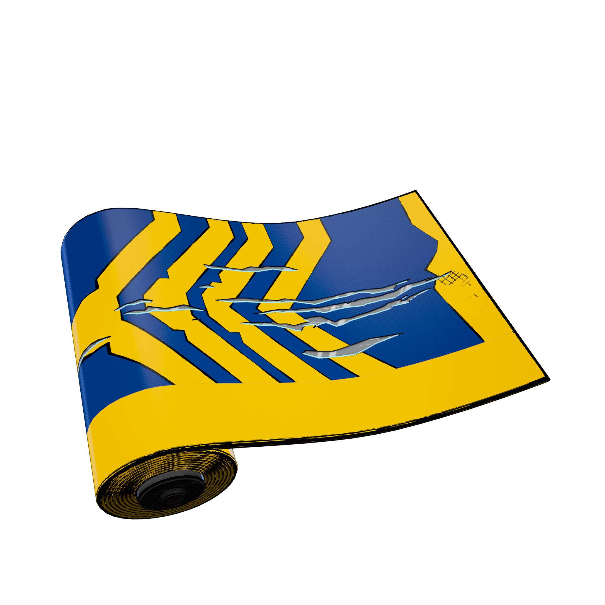 クラシック・イエロー&ブルー（MARVELシリーズ ラップ）- フォートナイト