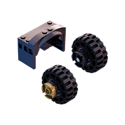 Wheel Kit - Batmobile '89