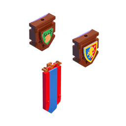 Knightly Banners Decor