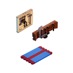 Knight's Workshop Decor